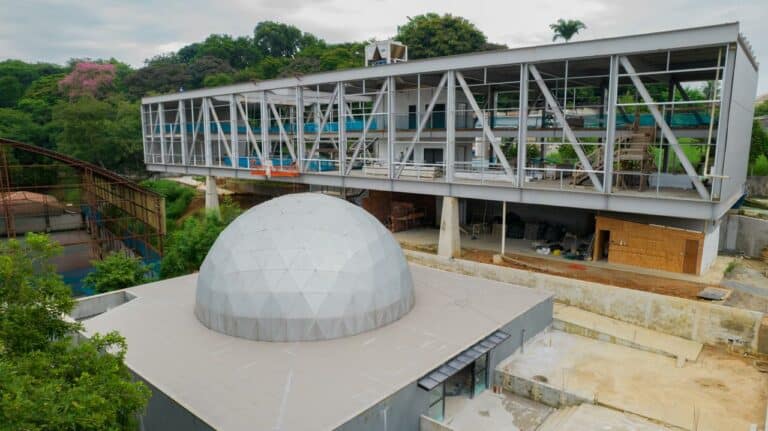 Construção do Museu da Ciência e Tecnologia está na reta final