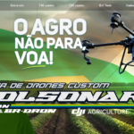 Fabricante brasileira lança drones Bolsonaro