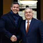 Em articulação da direita, Eduardo e Peña se encontram com Orban