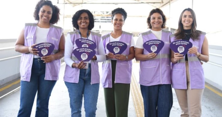 Governo do Rio promove ação para combater assédio no transporte público