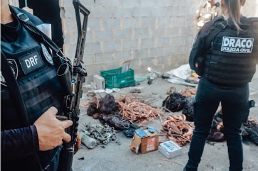 Polícia do Rio realiza operação contra furto de cabos e metais