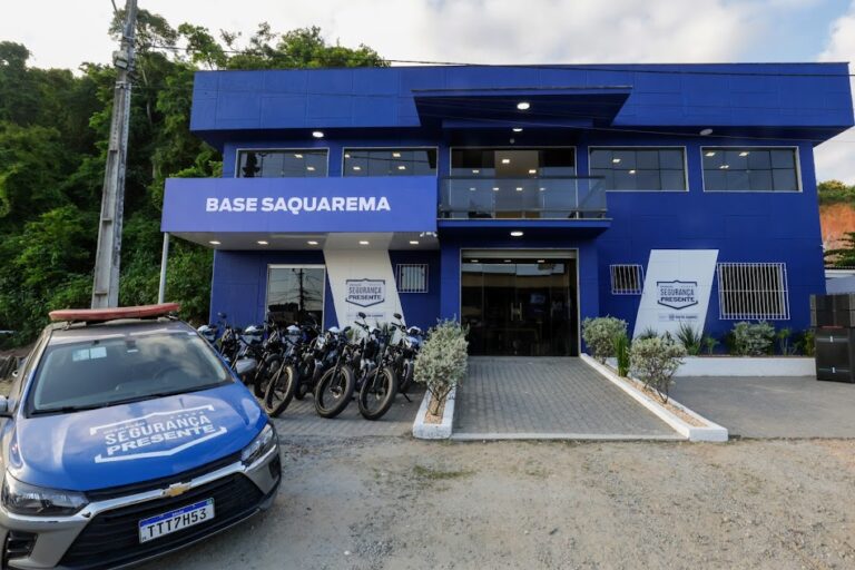 Castro inaugura base do Segurança Presente e faculdade de IA em Saquarema