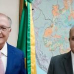 Alckmin pede ajuda a Ibaneis para limpar Lago do Jaburu